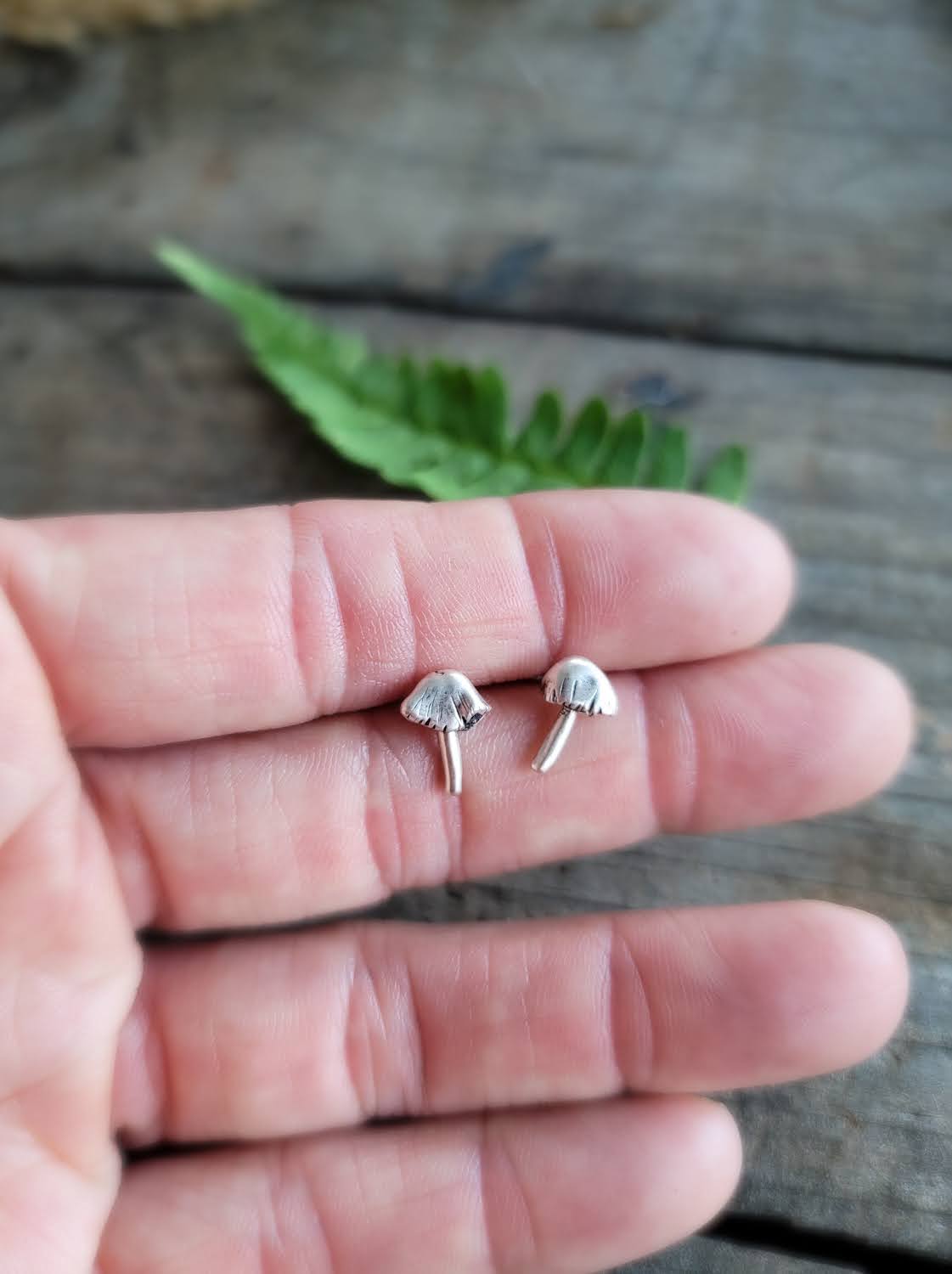 Mushroom Stud Earrings