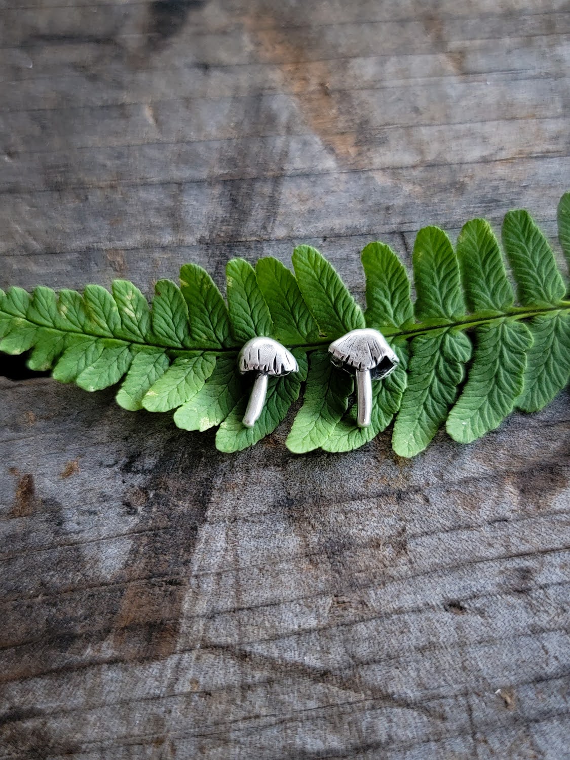 Mushroom Stud Earrings
