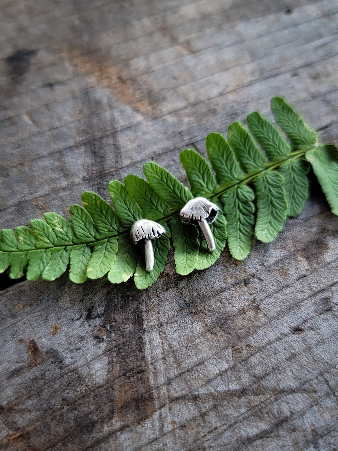 Mushroom Stud Earrings
