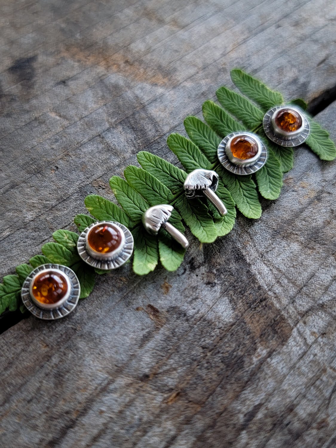 Mushroom Stud Earrings