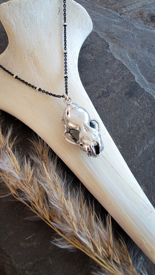Bat Skull Necklace