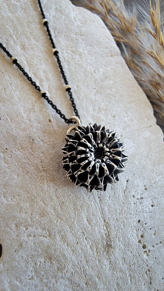 Iron Wood Pod Necklace