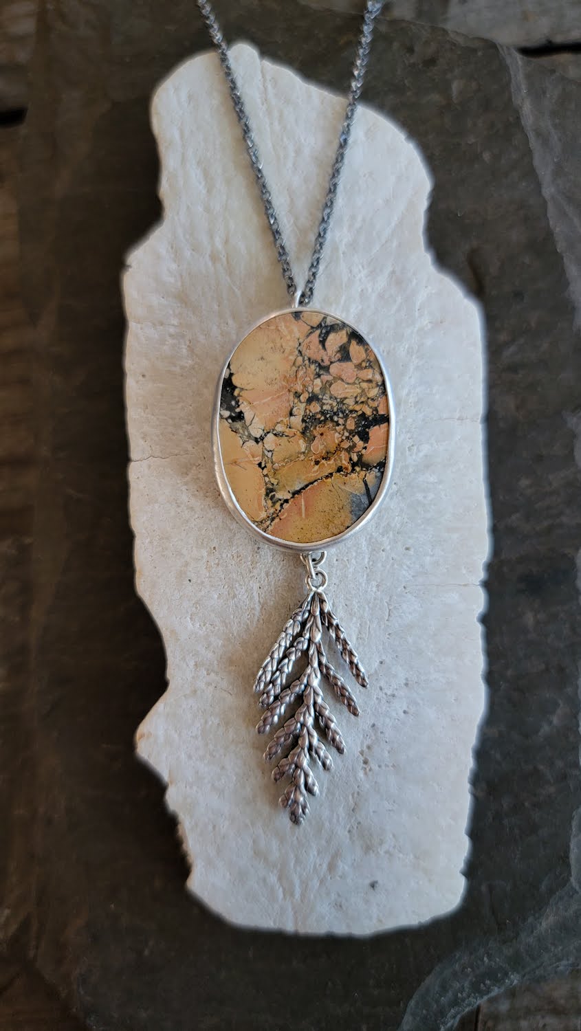 Maligano Jasper Cedar Necklace