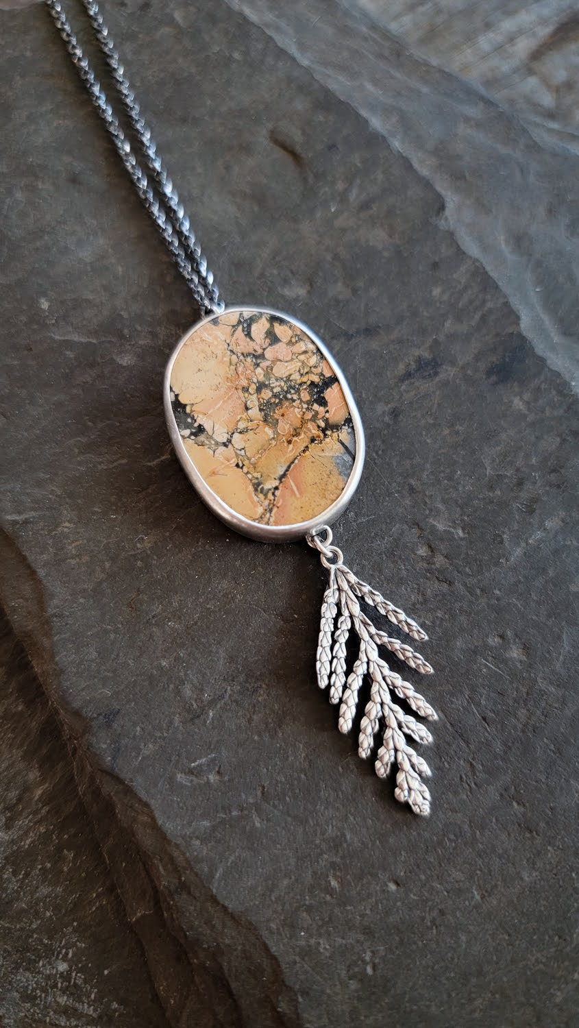 Maligano Jasper Cedar Necklace