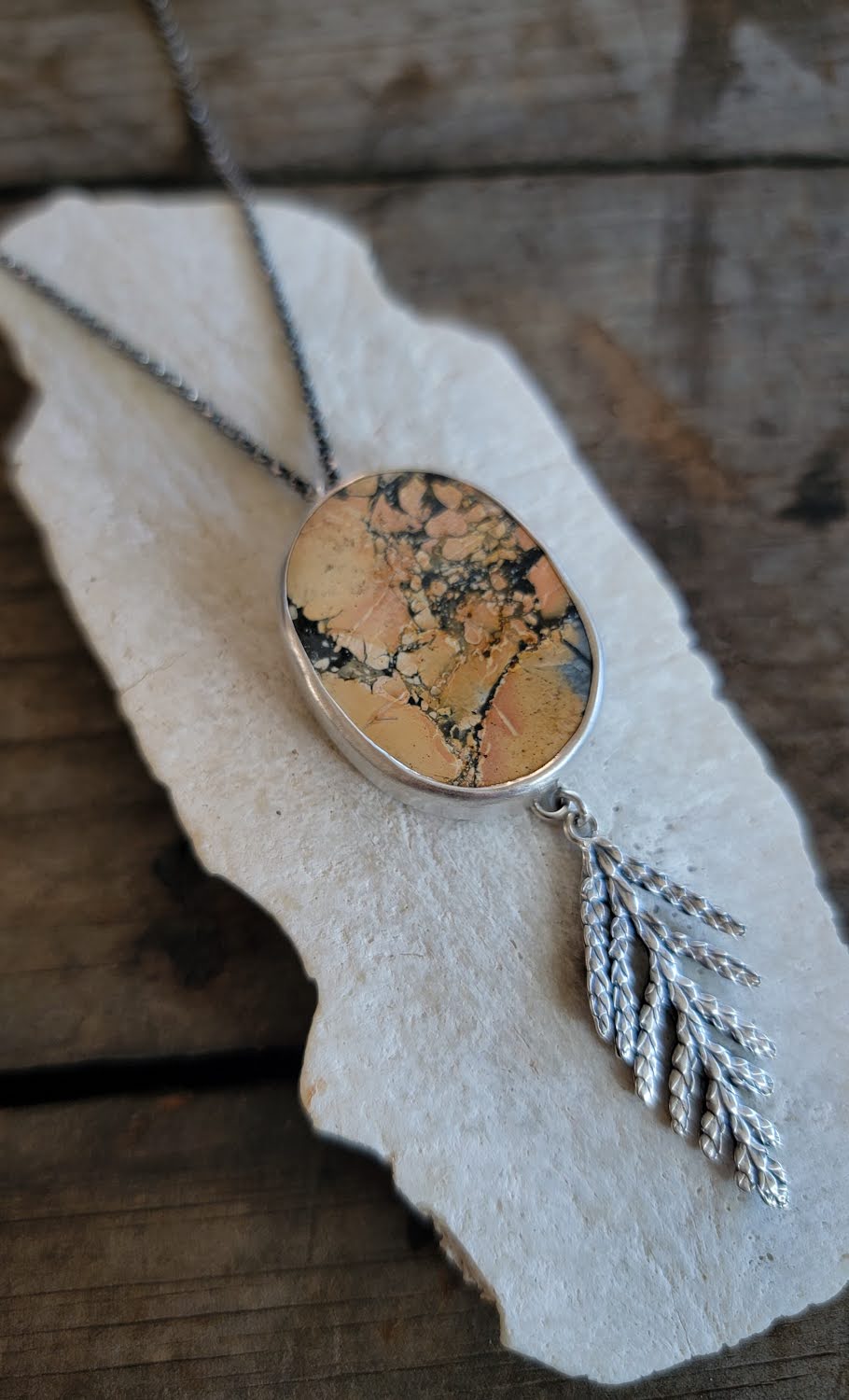Maligano Jasper Cedar Necklace