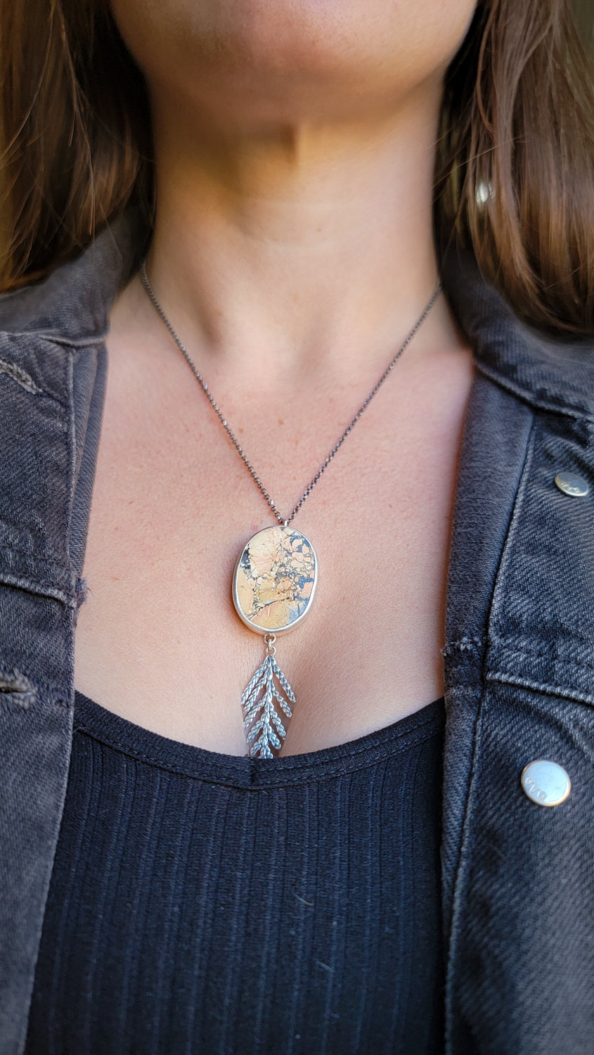 Maligano Jasper Cedar Necklace