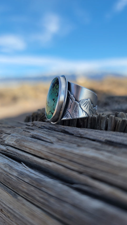 Treasure Mountain Turquoise "Cascades" Ring 1