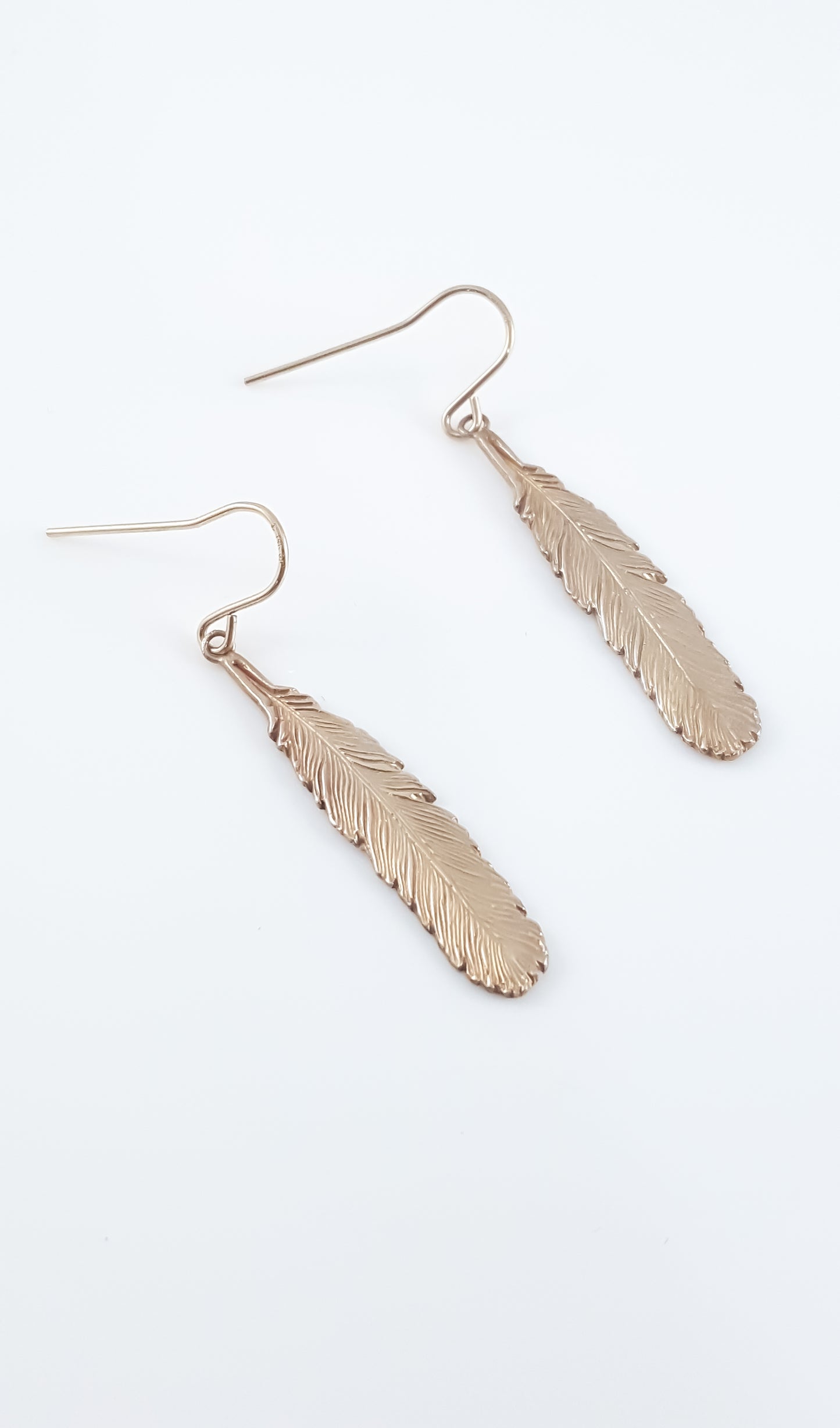 Feather Dangle Earrings