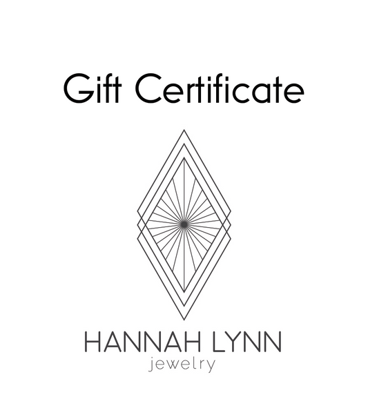 Hannah Lynn Jewelry Gift Certificate