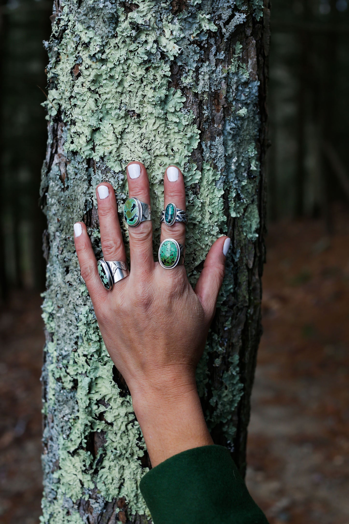 New Lander Turquoise Cedar Ring