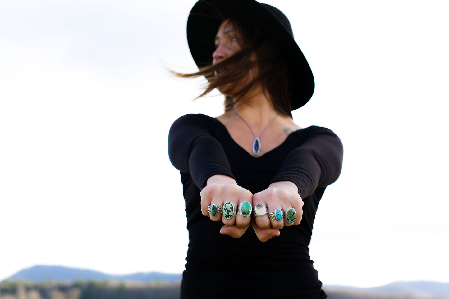 Treasure Mountain Turquoise "Cascades" Ring 1