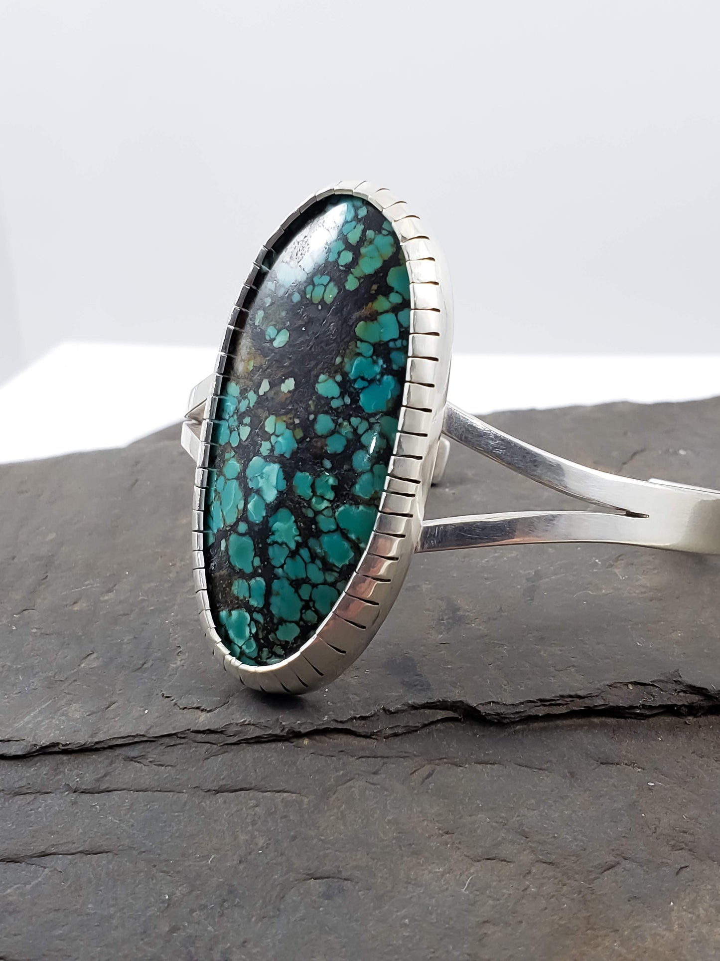New Lander Turquoise Statement Cuff Bracelet