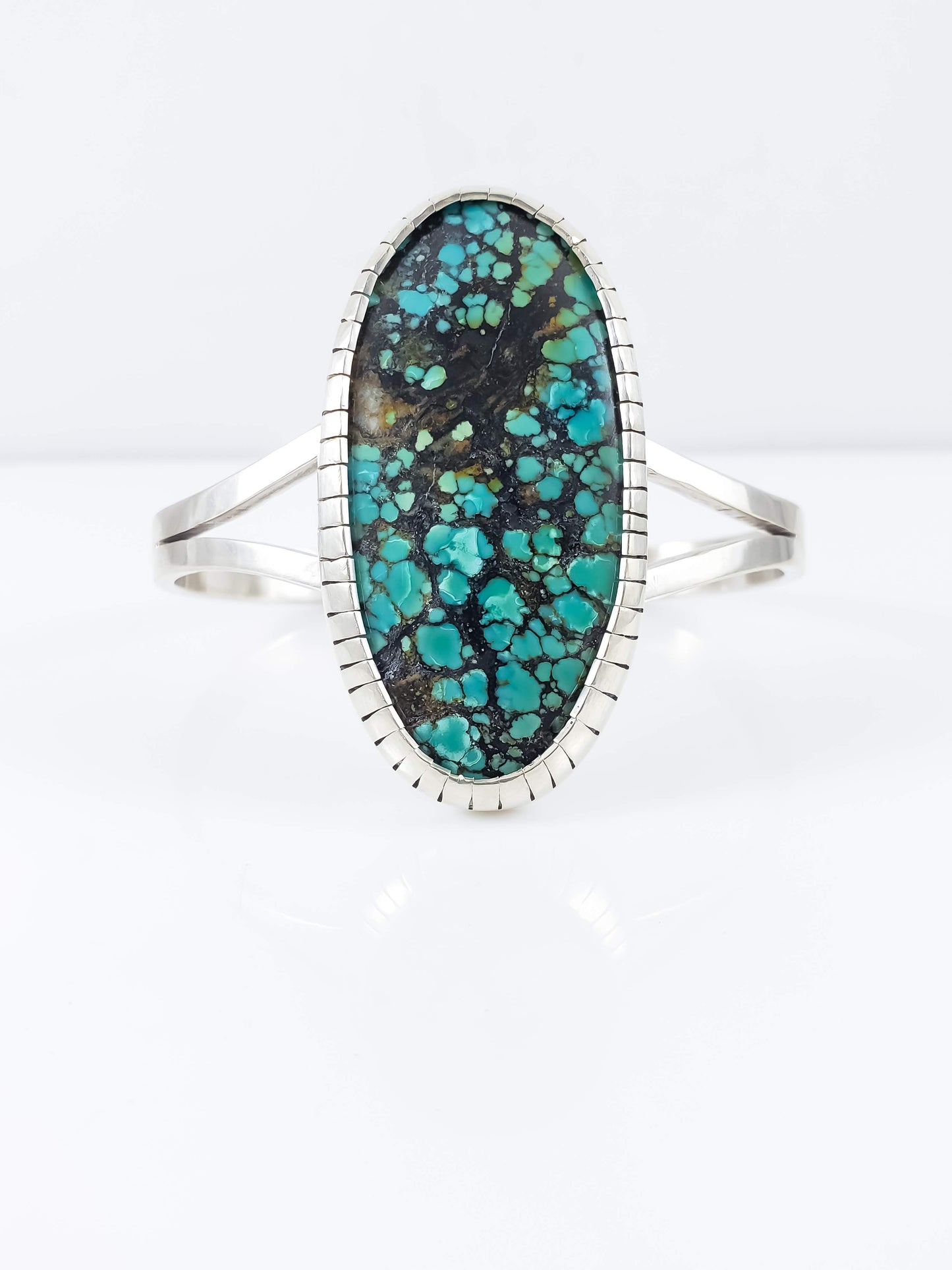 New Lander Turquoise Statement Cuff Bracelet
