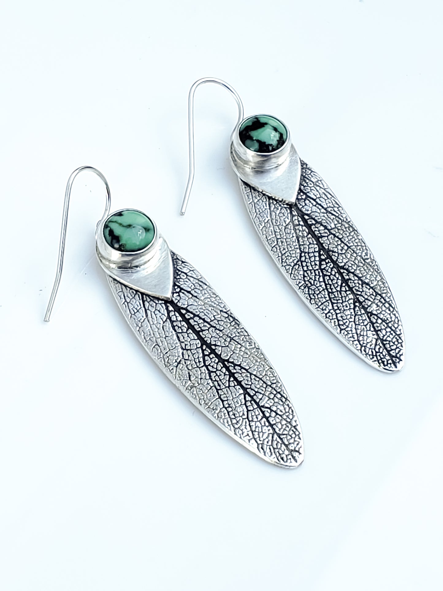 New Lander Turquoise Sage Earrings