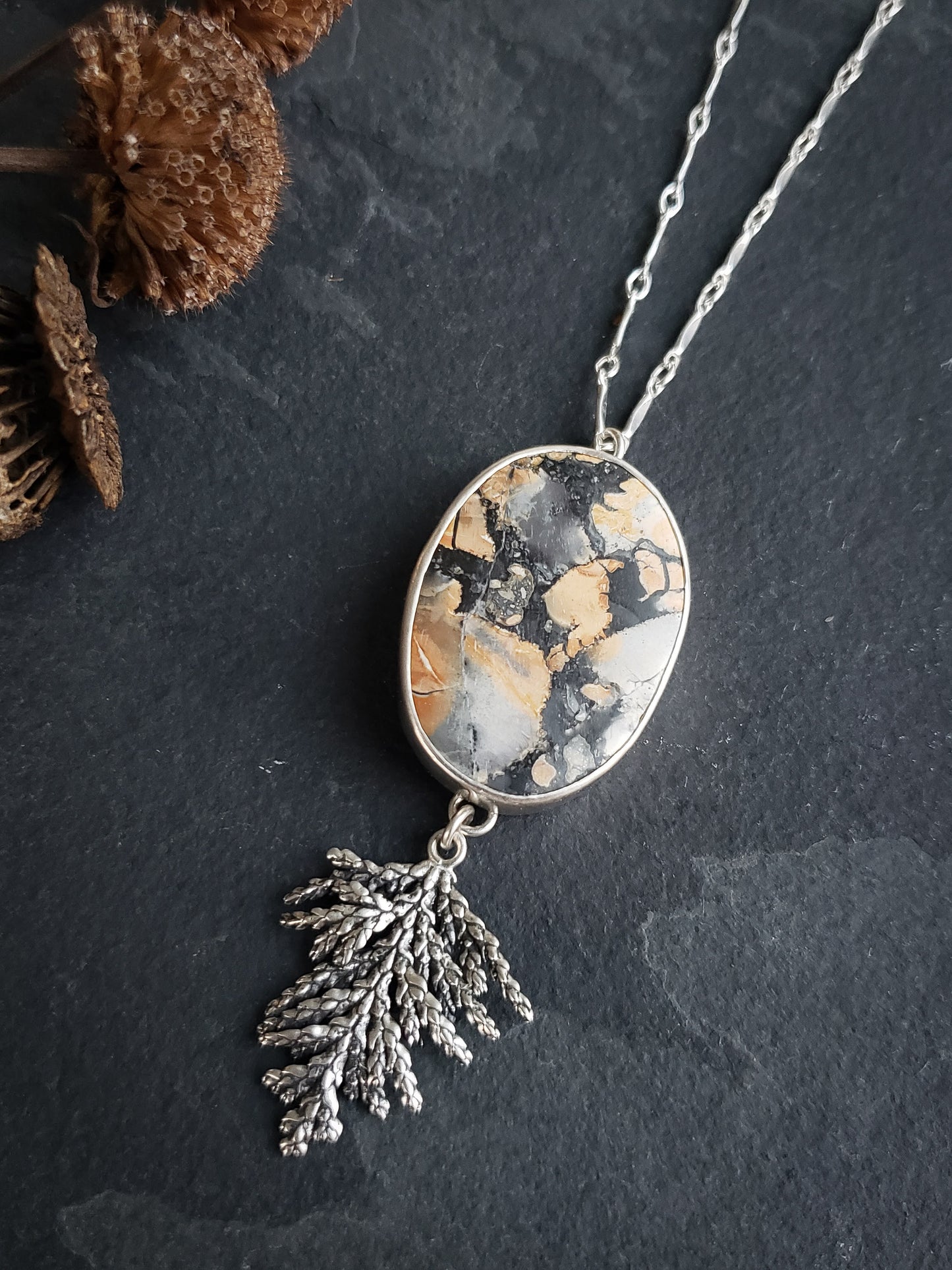 Maligano Jasper Evergreen Necklace