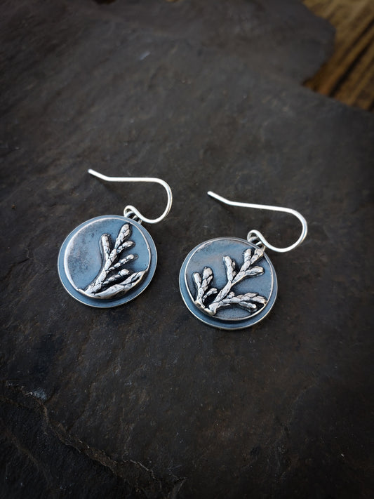 Botanical Earrings- Round