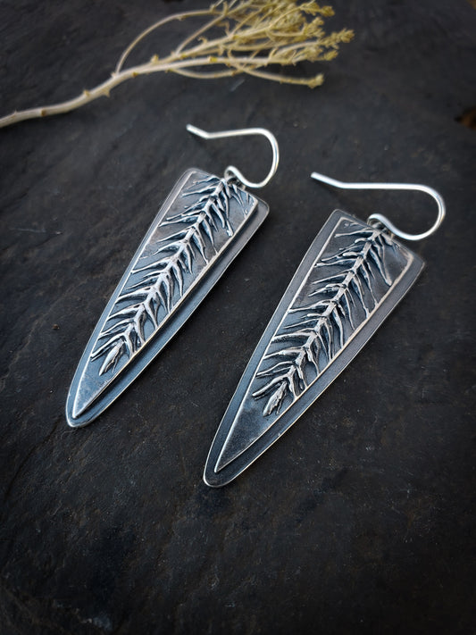 Botanical Earrings- Triangle