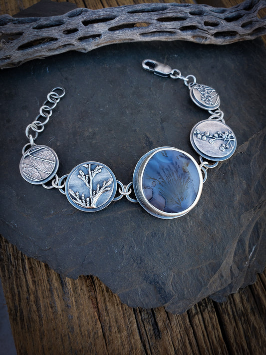 Dendritic Agate Growth Bracelet