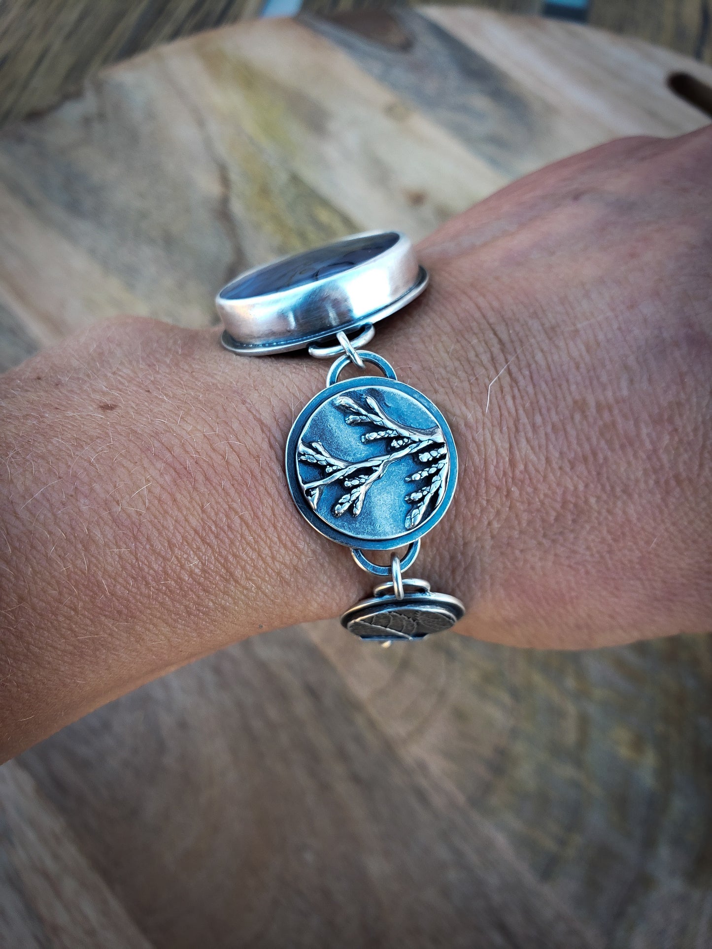 Dendritic Agate Growth Bracelet