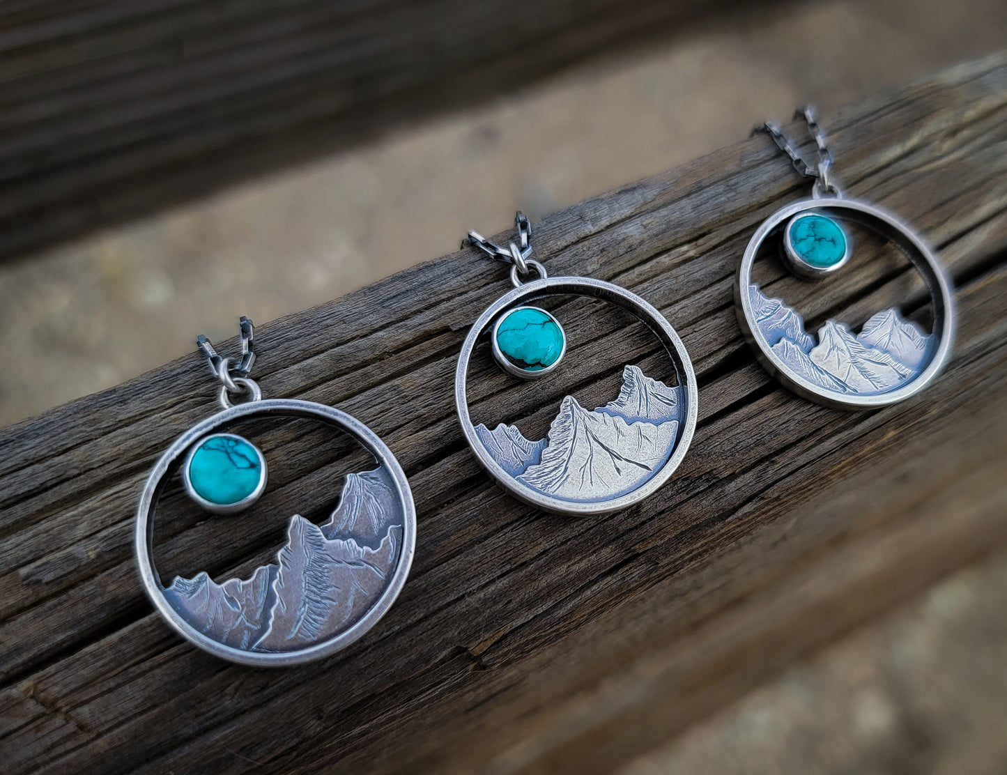 Blue Moon Ridge Turquoise Necklace