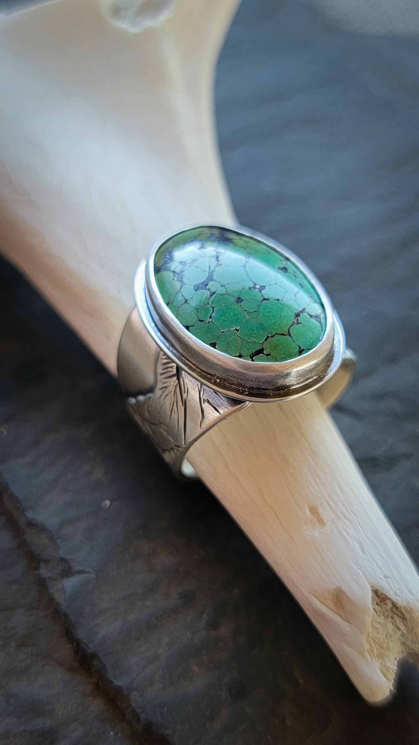 Treasure Mountain Turquoise "Cascades" Ring 1