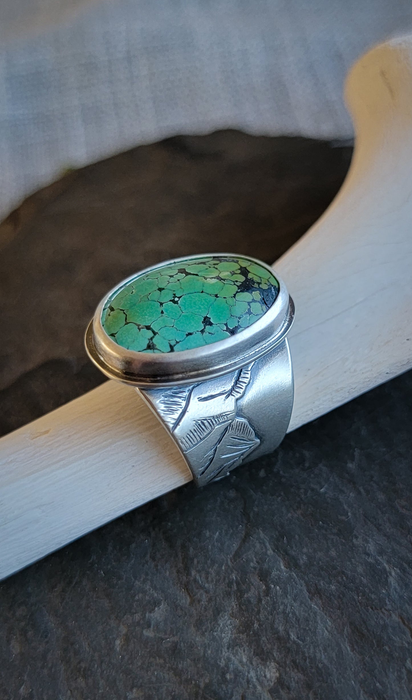 Treasure Mountain Turquoise "Cascades" Ring 1