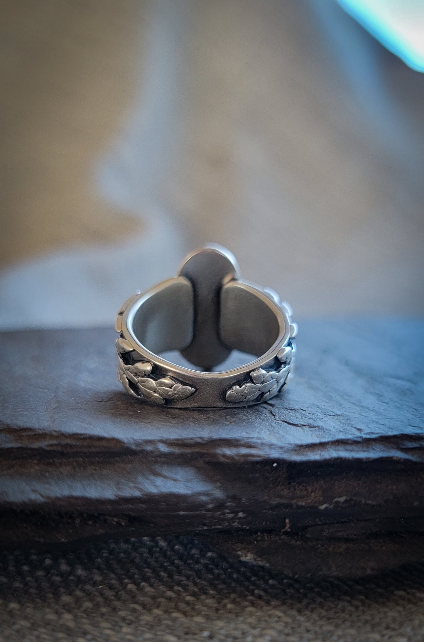 New Lander Turquoise Cedar Ring