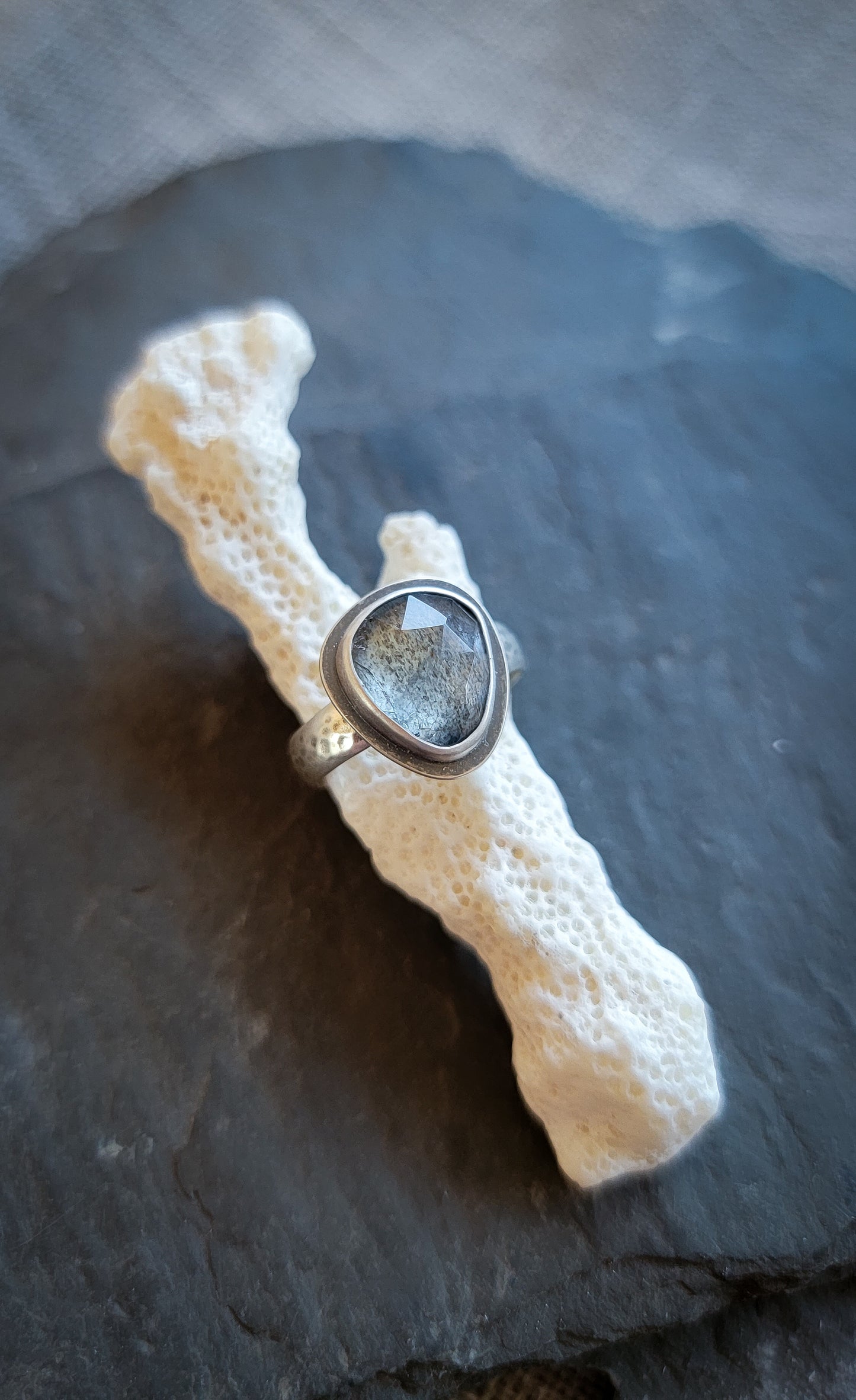 Mossy Aqua Ring