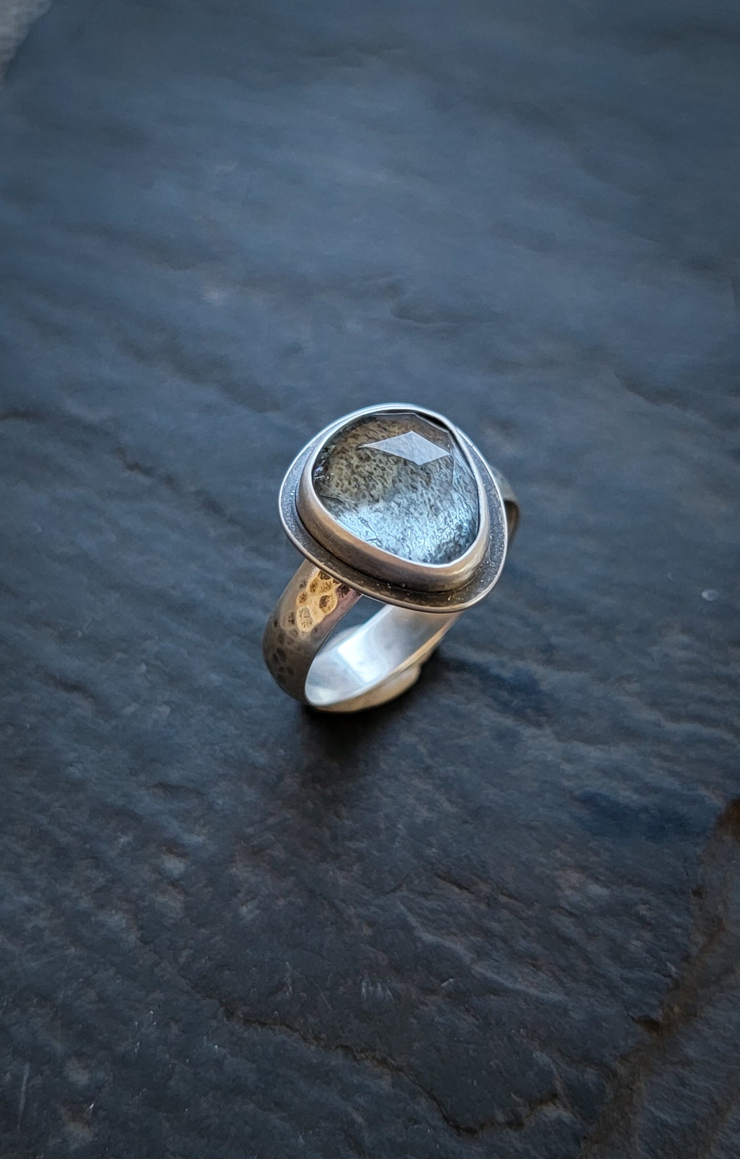 Mossy Aqua Ring