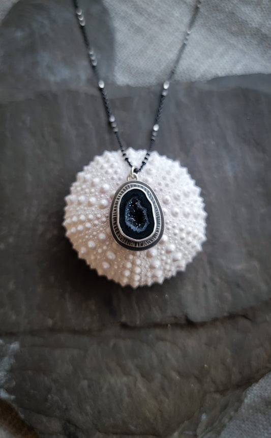 Geode Crystal Necklace