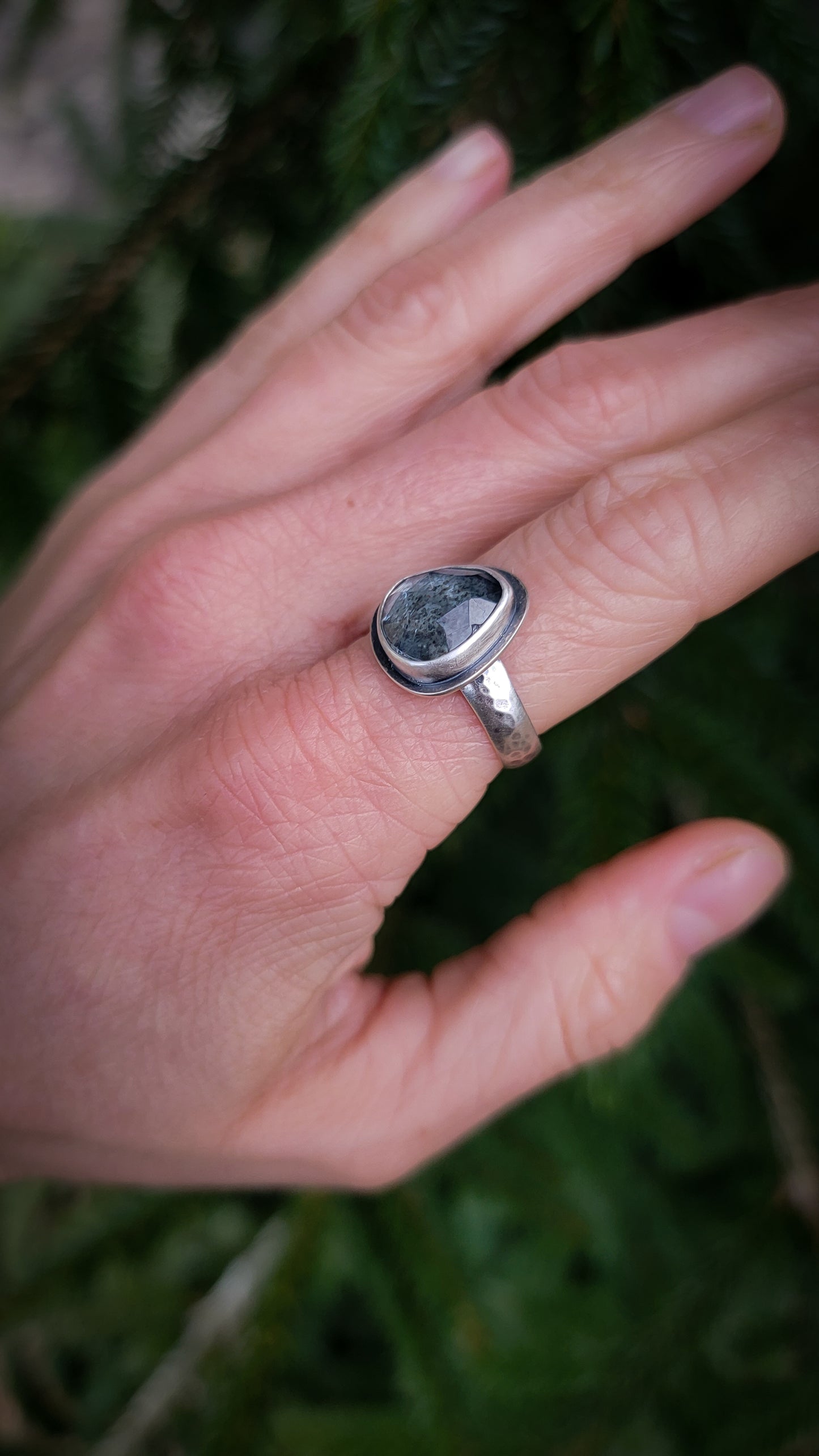 Mossy Aqua Ring
