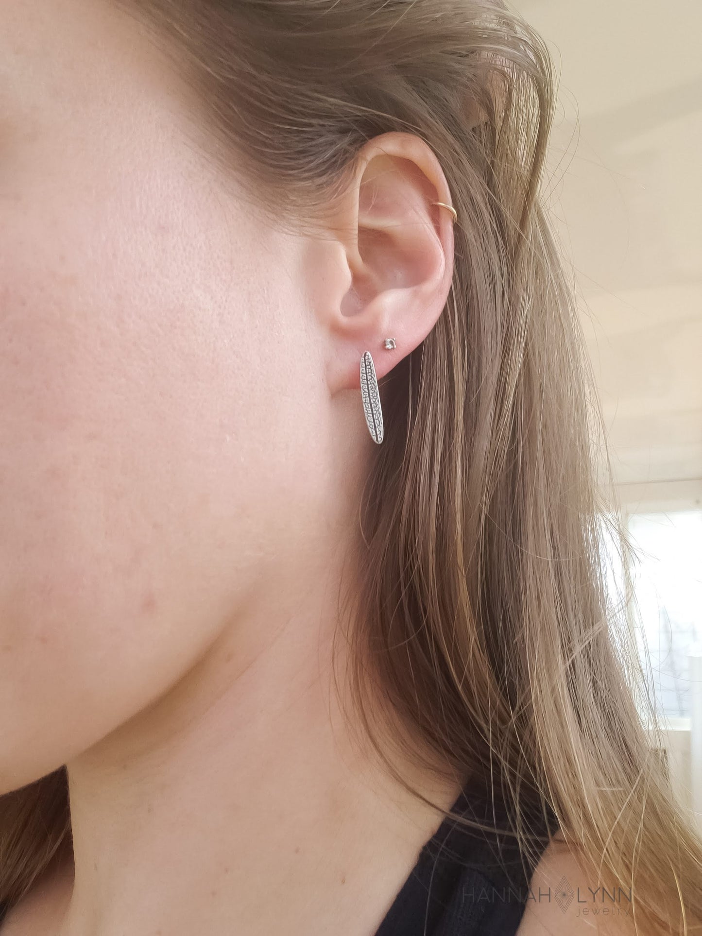 Rosemary Spike Stud Earrings