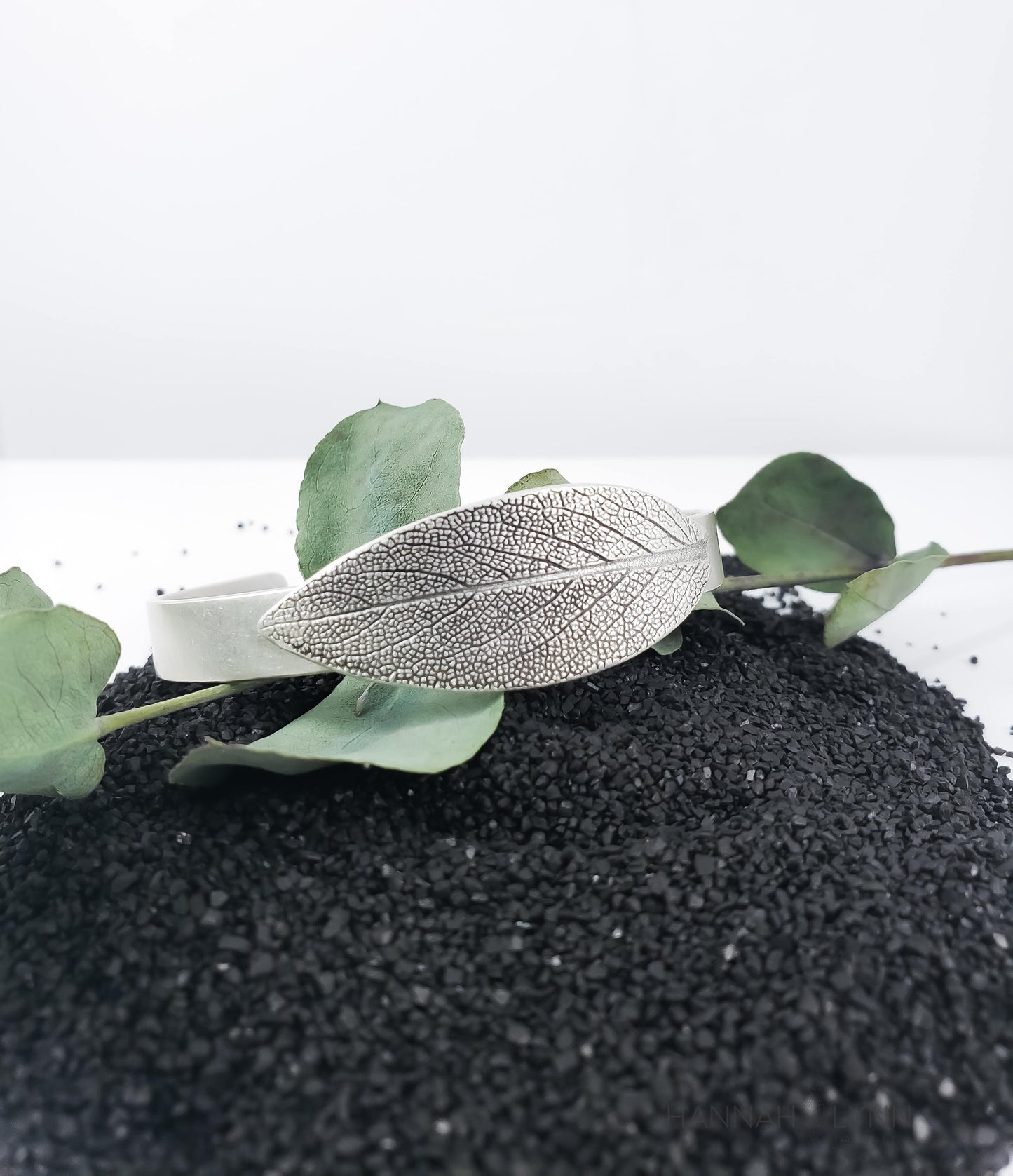 Sage Leaf Cuff Bracelet