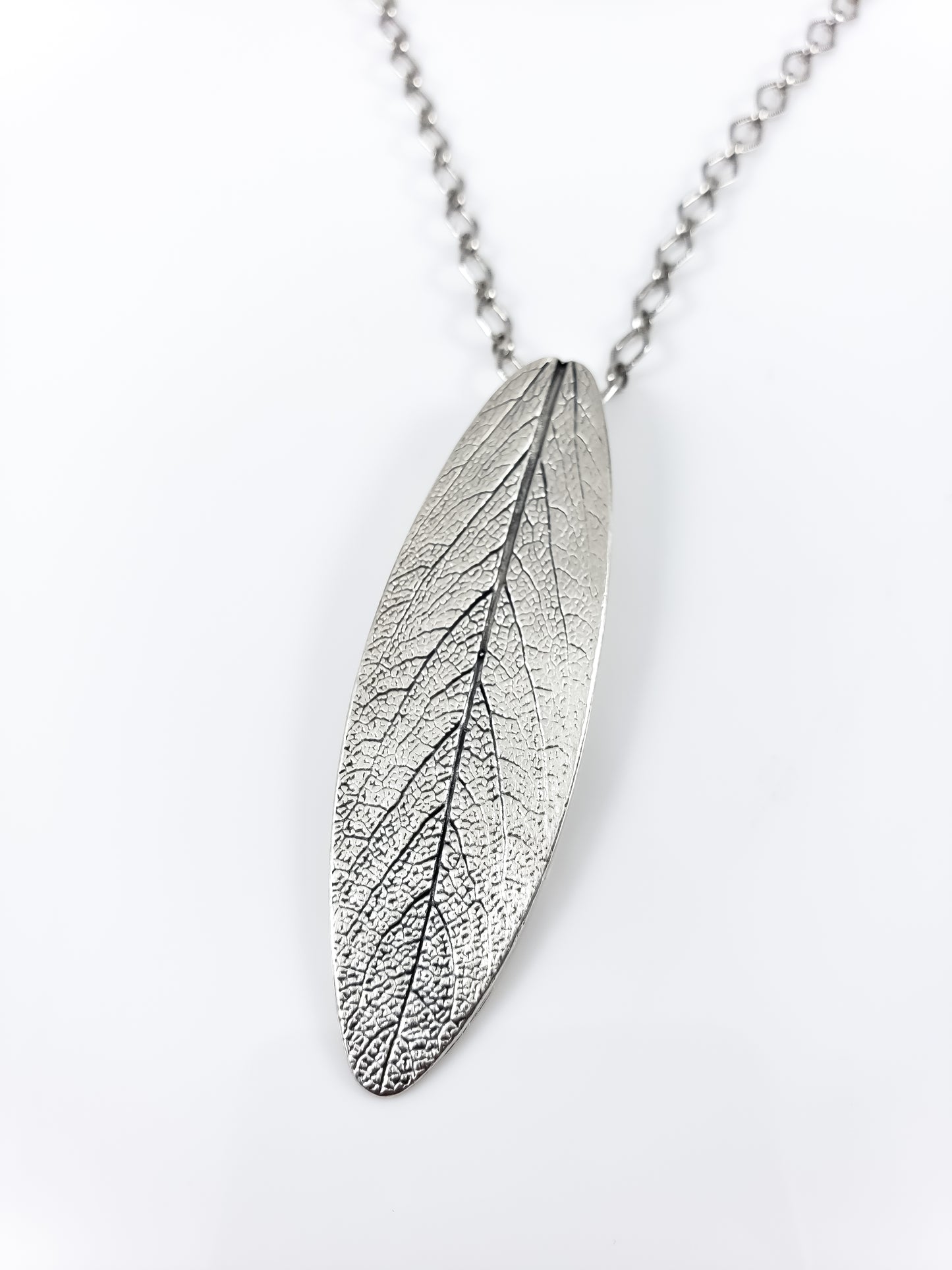 Sage Leaf Necklace