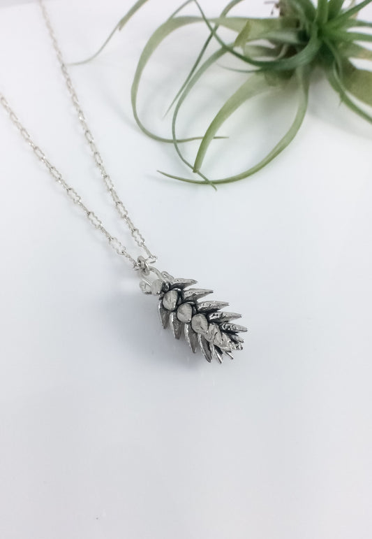 Succulent Pod Drop Necklace