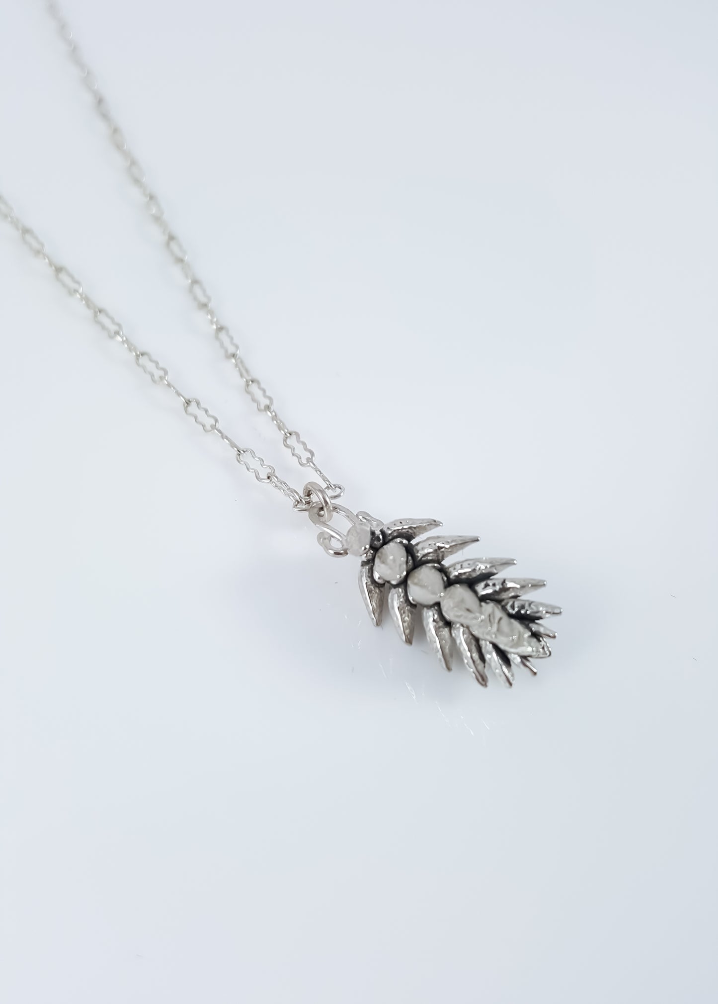 Succulent Pod Drop Necklace