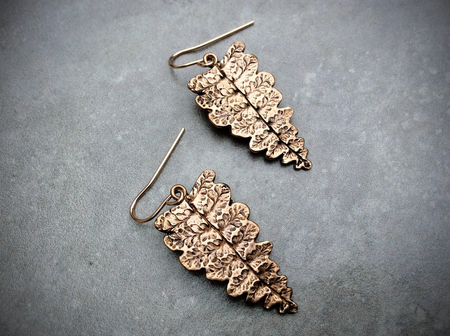 Ruffle Fern Earrings