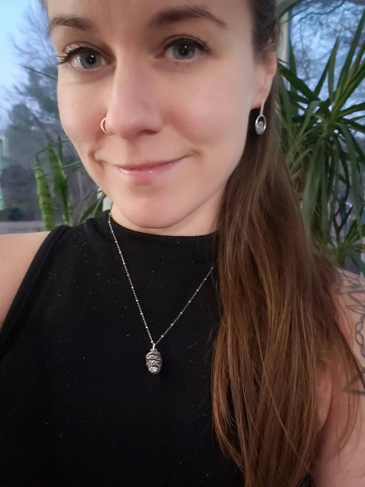 Pine Cone Necklace