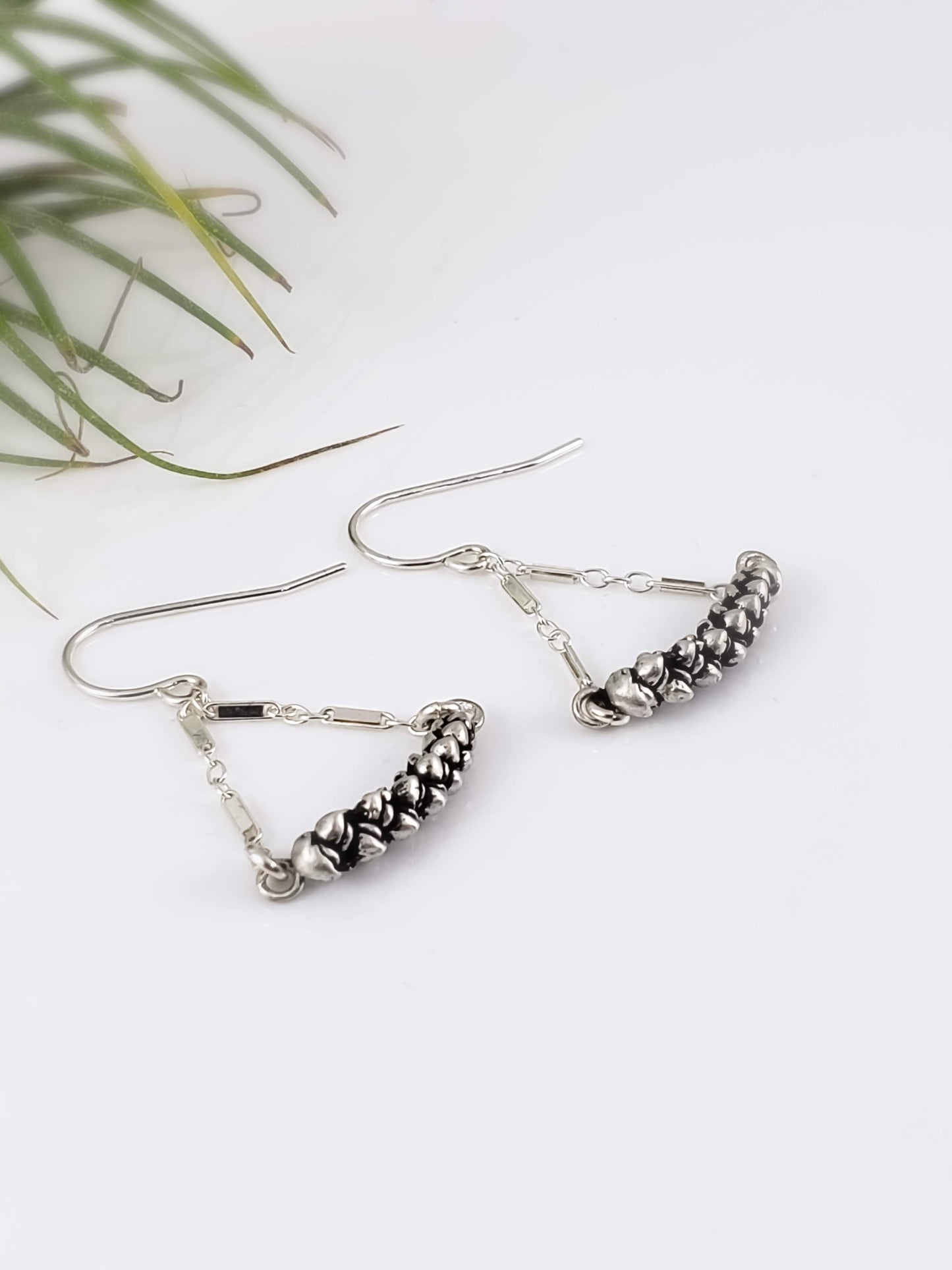 Succulent Pod Chandelier Earrings