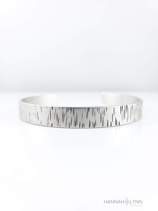 Birch Bark Cuff Bracelet