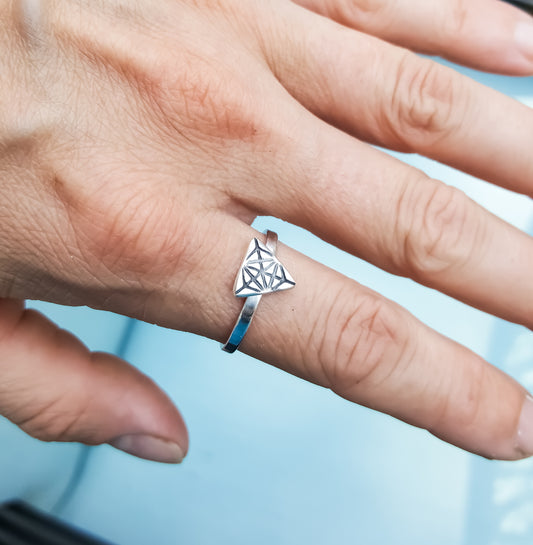 Custom Triangle Ring