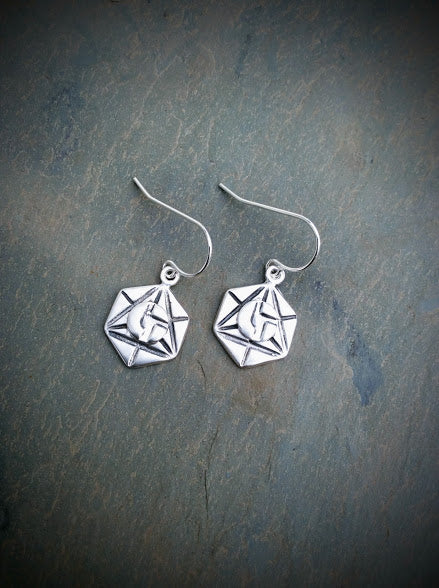 Disco Biscuits Merkaba Earrings