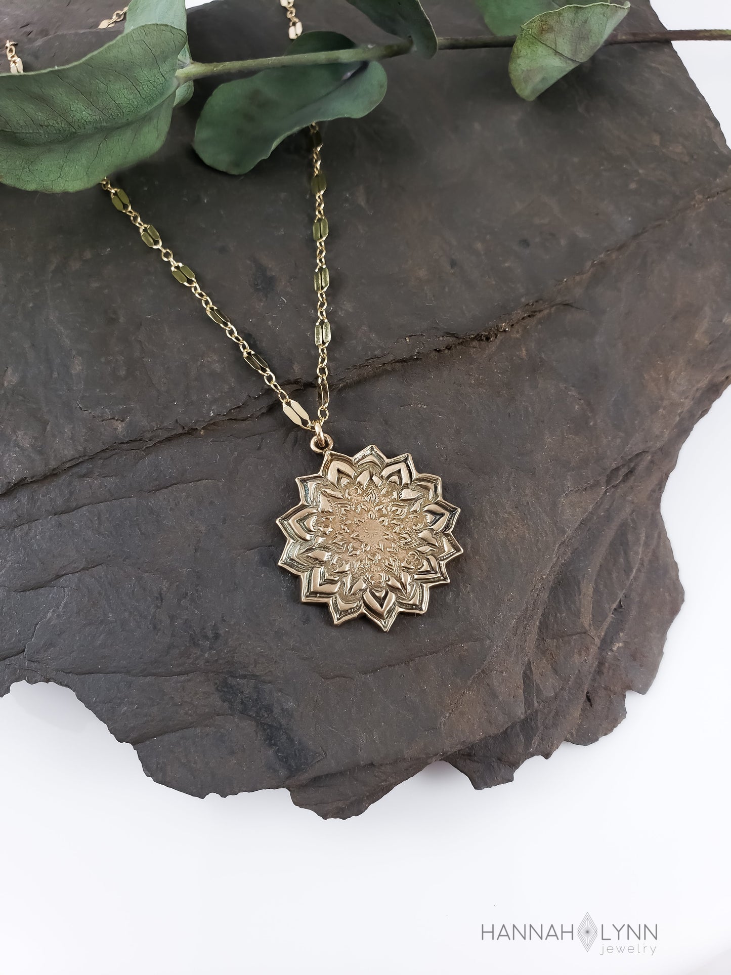 Floral Mandala Necklace