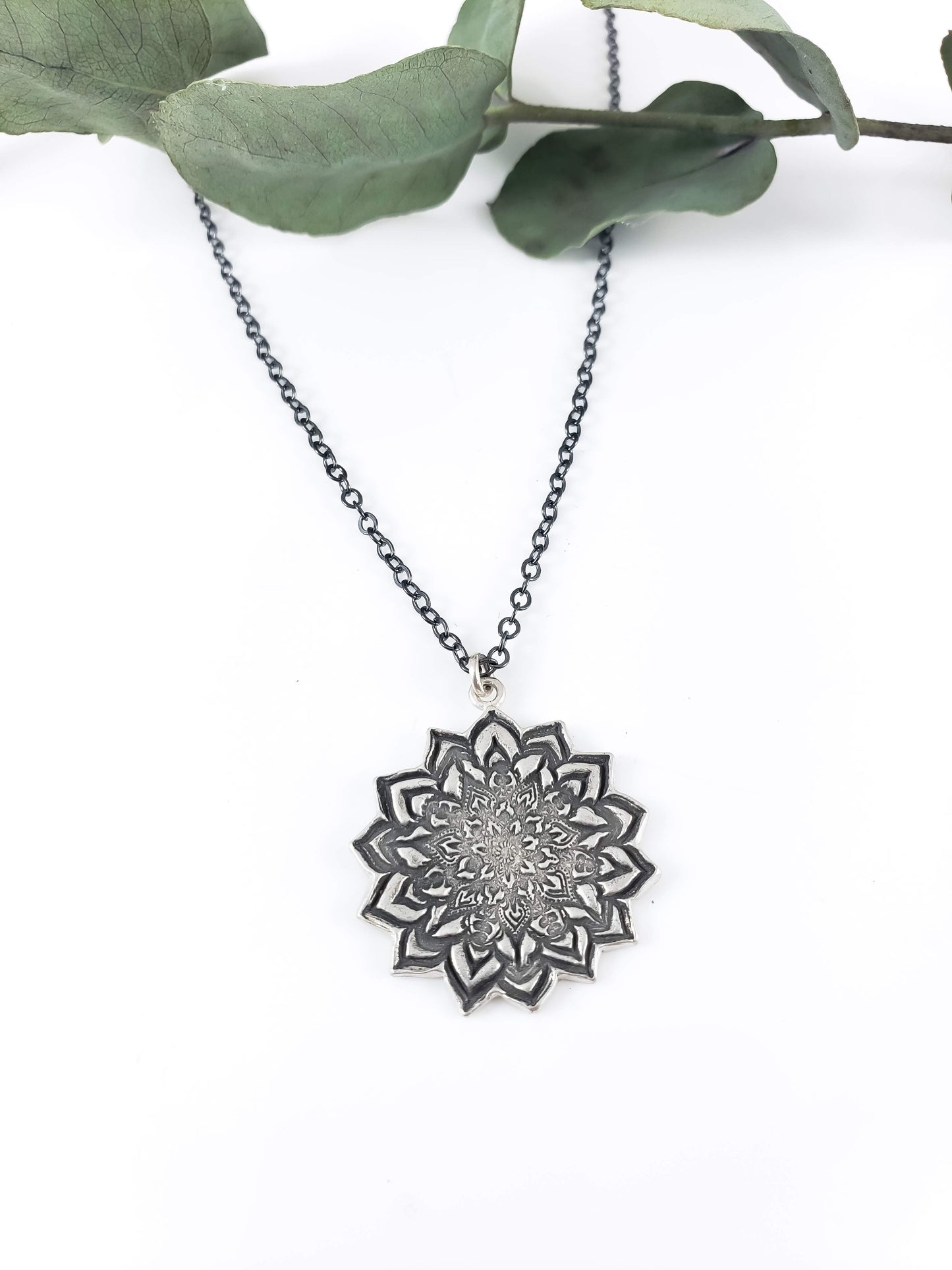 Floral Mandala Necklace