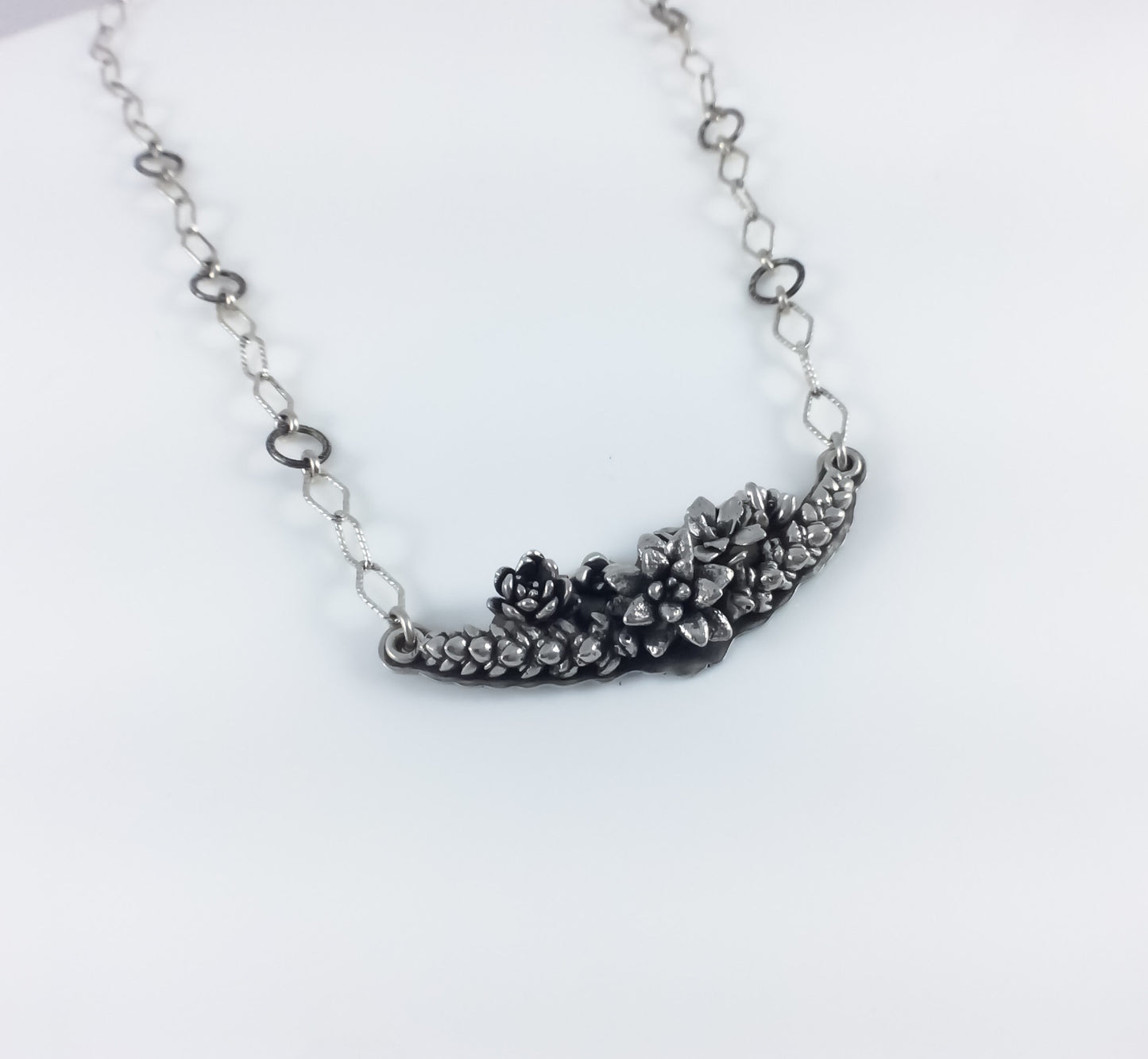 Garden Blossom Bar Necklace