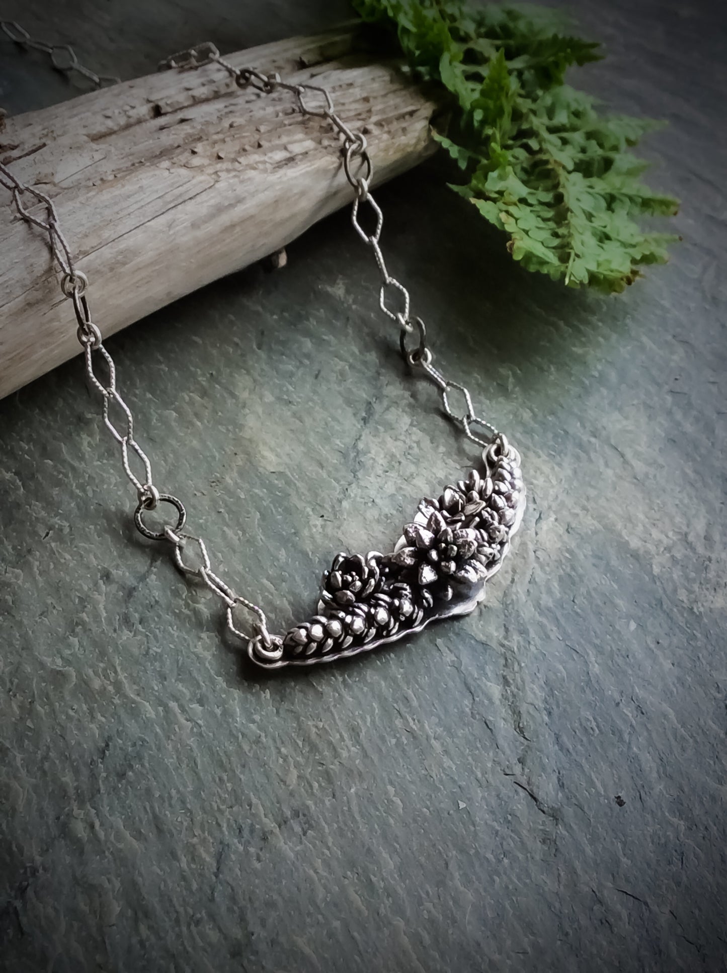 Garden Blossom Bar Necklace