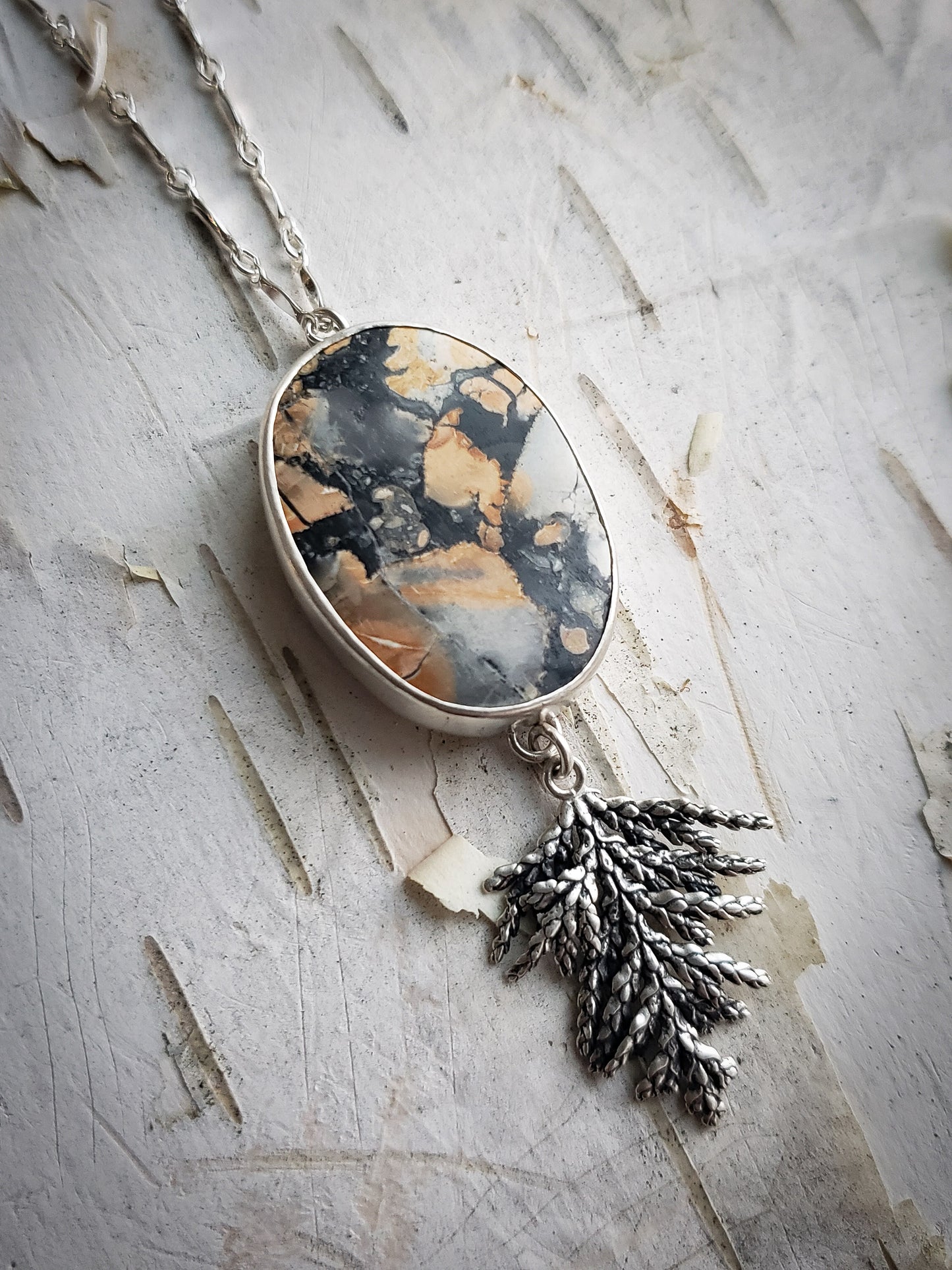 Maligano Jasper Evergreen Necklace