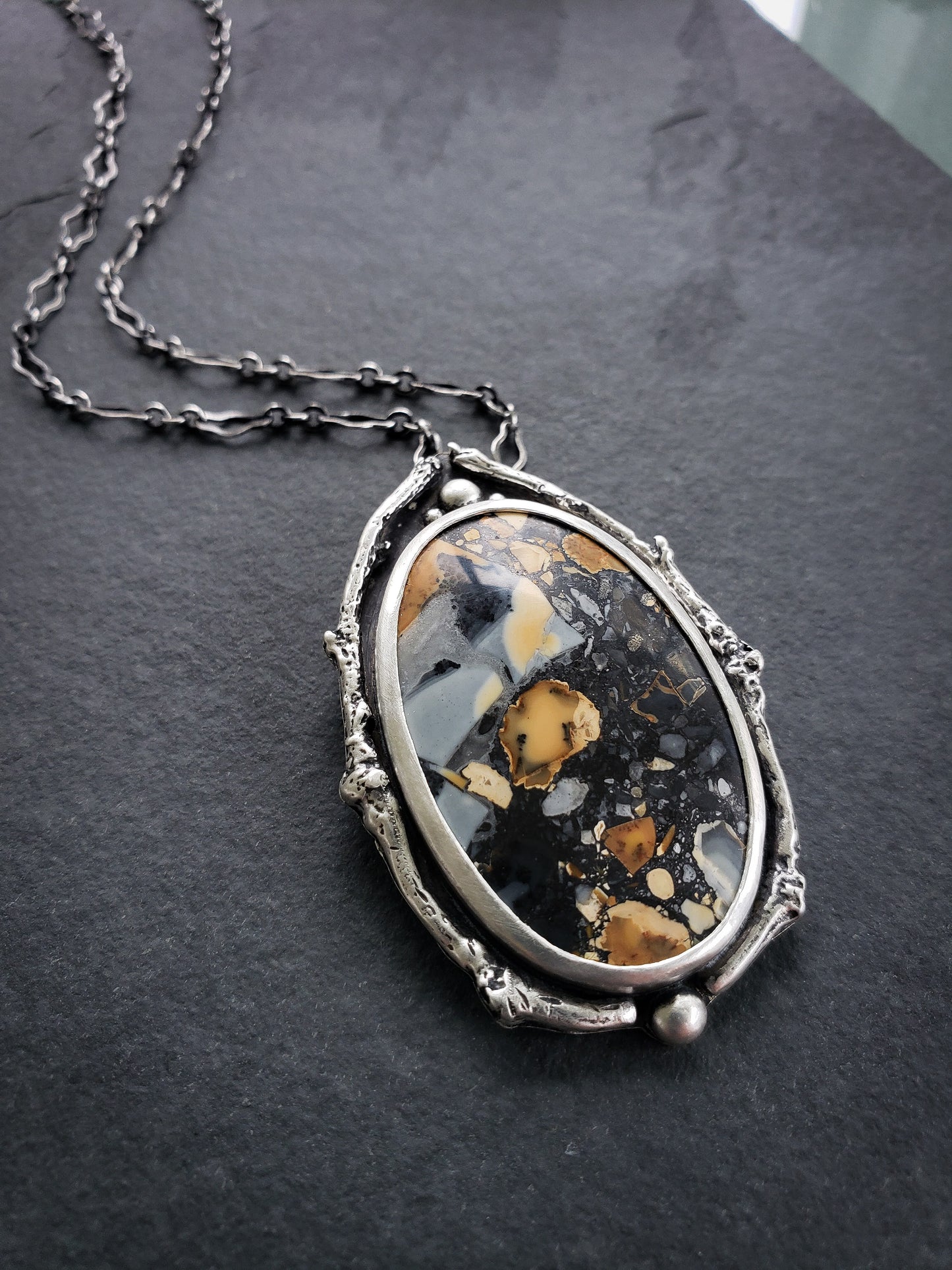 Maligano Jasper Autumn Woods Necklace