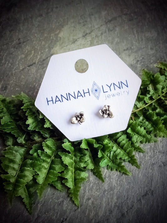 Petite Succulent Blossom Stud Earring