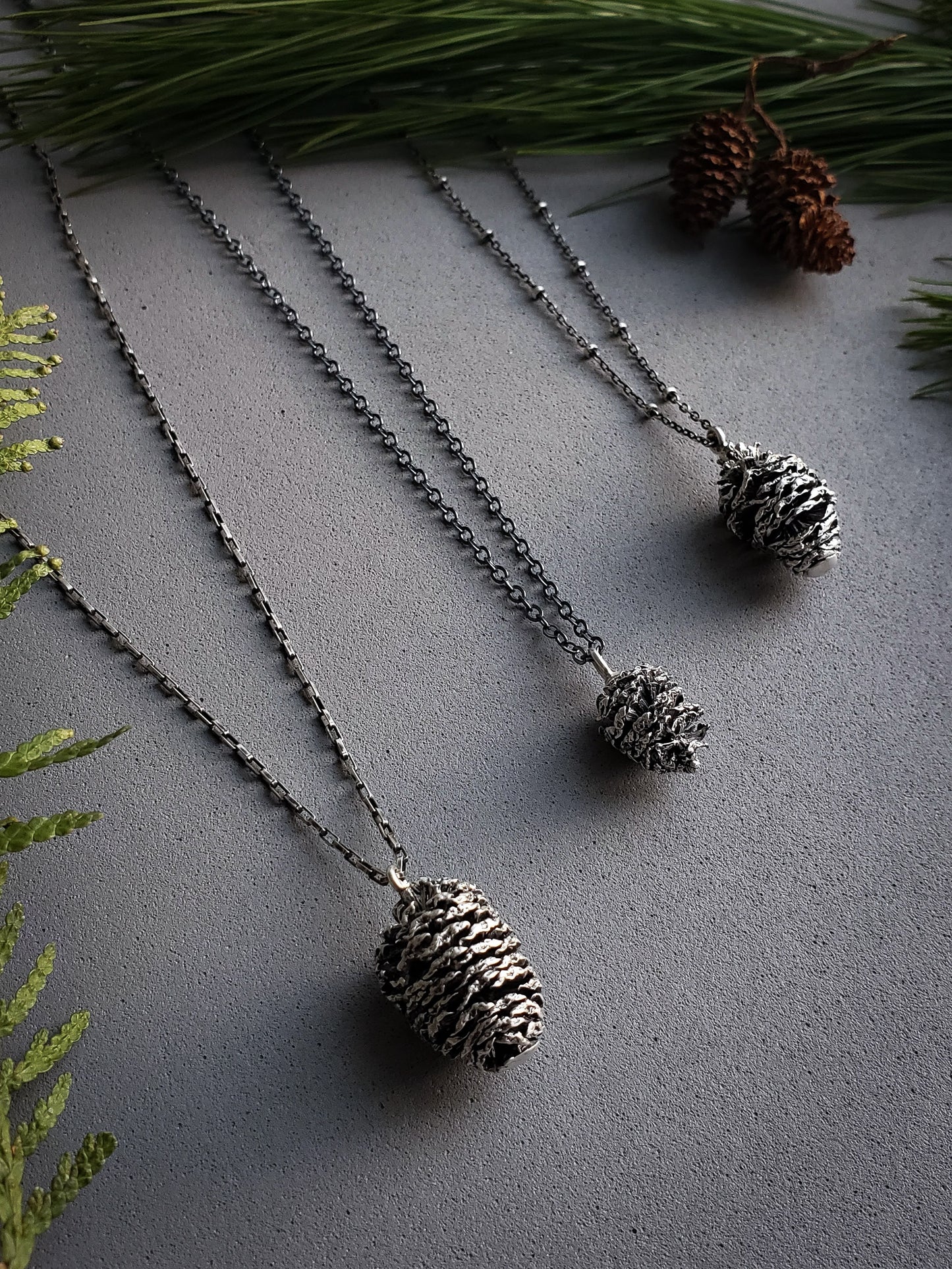 Pine Cone Necklace